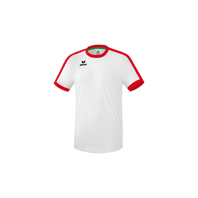 Erima Koszulka Sportowa Trikot Retro Star (100% Poliester) biało/czerwona męska